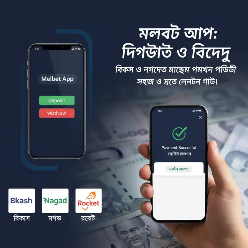 Melbet App Deposit and Withdraw Guide with Bkash and Nagad